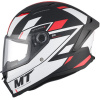 MT Helmets Stinger 2 Solid Zivze bielo-čierno-červená matná Veľkosť: L MT Helmets Stinger 2 Solid Zivze bielo-čierno-červená matná Veľkosť: L