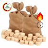 Brikety v jutovom vreci 2x 12,5 kg - 100 % drevo Brikety v jutovom vreci 2x 12,5 kg - 100 % drevo