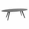 LESLI LIVING MOJITO NEGRO CERAMIC OVAL 240x100x74 cm stôl LESLI LIVING MOJITO NEGRO CERAMIC OVAL 240x100x74 cm stôl