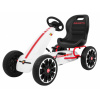 Ramiz ABARTH pedálová motokára pre deti Biela + EVA kolesá + Ručná brzda + Voľnobeh Ramiz ABARTH pedálová motokára pre deti Biela + EVA kolesá + Ručná brzda + Voľnobeh