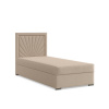 Signal Čalúnená posteľ VINCENZA 90x200 cm s pružinovým matracom Krémová Signal Čalúnená posteľ VINCENZA 90x200 cm s pružinovým matracom Krémová