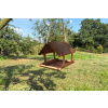 Corgarden Ptačí krmítko NIDO 1039 30 x 25 x 23 cm Corten Corgarden Ptačí krmítko NIDO 1039 30 x 25 x 23 cm Corten