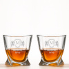 Dekorant Poháre na whisky s monogramom Quadro 340 ml 2KS Dekorant Poháre na whisky s monogramom Quadro 340 ml 2KS