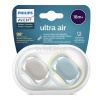 Philips Consumer Lifestyle B.V. AVENT CUMLÍK Ultra air 18M+ neutral na utišovanie, silikón, mix (v.2022) 1x2 ks Philips Consumer Lifestyle B.V. AVENT CUMLÍK Ultra air 18M+ neutral na utišovanie, silikón, mix (v.2022) 1x2 ks
