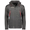 GEOGRAPHICAL NORWAY bunda pánska TECHNO softshell M Tmavěšedá GEOGRAPHICAL NORWAY bunda pánska TECHNO softshell M Tmavěšedá