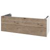 Dreja Doplnková skrinka pod dosku DSD SZZ2 120 (výška 40 cm) - N01 Biela lesk / Úchytka T00 / D23 Herkules Dreja Doplnková skrinka pod dosku DSD SZZ2 120 (výška 40 cm) - N01 Biela lesk / Úchytka T00 / D23 Herkules