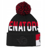 Detská zimná čiapka Ottawa Senators NHL Faceoff Jacquard Knit Detská zimná čiapka Ottawa Senators NHL Faceoff Jacquard Knit