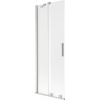 Mexen Velar vaňová zástenka 2-krídlová posuvná 70 x 150 cm, mráz, brúsený nikel - 896-070-000-31-97 Mexen Velar vaňová zástenka 2-krídlová posuvná 70 x 150 cm, mráz, brúsený nikel - 896-070-000-31-97