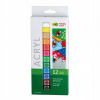 Akrylové farby Happy Color 12 ks x 12 ml Akrylové farby Happy Color 12 ks x 12 ml