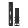 Garmin Nylonový remienok QuickFit 20, Heathered Black/ Black Materiál: Nylón Náhradný remienok na Garmin hodinky QuickFit Garmin Nylonový remienok QuickFit 20, Heathered Black/ Black Materiál: Nylón Náhradný remienok na Garmin hodinky QuickFit