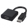 Gembird adaptér DisplayPort - HDMI, M/F, 10cm A-DPM-HDMIF-002 Gembird adaptér DisplayPort - HDMI, M/F, 10cm A-DPM-HDMIF-002