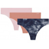 Under Armour | UA PURE STRETCH NO SHOW THONG -PRINT 3PK | viacfarebné| S Under Armour | UA PURE STRETCH NO SHOW THONG -PRINT 3PK | viacfarebné| S