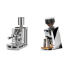 Rocket Espresso Porta Via + Eureka Mignon Zero 65 Speedy, CR chrome Rocket Espresso Porta Via + Eureka Mignon Zero 65 Speedy, CR chrome