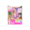 Barbie Bábika a meditácia od rána do večera HHX64 Barbie Bábika a meditácia od rána do večera HHX64