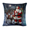 Vianočná gobelínová obliečka na vankúš Santa Claus s lurexom 42x42 cm Vianočná gobelínová obliečka na vankúš Santa Claus s lurexom 42x42 cm
