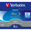 Verbatim Médium BD-R BLU-RAY 25GB box 5pck/BAL WORM Verbatim Médium BD-R BLU-RAY 25GB box 5pck/BAL WORM