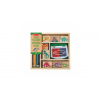 Melissa & Doug drevené pečiatky s umývateľnými farbami Dinosaury Melissa & Doug drevené pečiatky s umývateľnými farbami Dinosaury