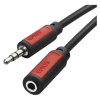 EMOS JACK kábel 3,5mm stereo, vidlica - 3,5mm zásuvka 2,5m SM5102 EMOS JACK kábel 3,5mm stereo, vidlica - 3,5mm zásuvka 2,5m SM5102