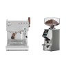Ascaso Steel DUO PID PLUS, Inox&Wood + Eureka Mignon Specialita Smart, CR chrome Ascaso Steel DUO PID PLUS, Inox&Wood + Eureka Mignon Specialita Smart, CR chrome