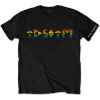Pink Floyd - Dark Side Prism Initials (Black) (tričko) Medium Pink Floyd - Dark Side Prism Initials (Black) (tričko) Medium