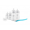Dojčenské fľaštičky, štartovacia sada Natural Avent, 260ml x 2, 125ml x 2, cumlík + kesvět Dojčenské fľaštičky, štartovacia sada Natural Avent, 260ml x 2, 125ml x 2, cumlík + kesvět