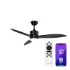 Klarstein SkyBreeze inteligentný stropný ventilátor so svetlom | 132 cm | 27 W | Tichý | LED | Drevo () Klarstein SkyBreeze inteligentný stropný ventilátor so svetlom | 132 cm | 27 W | Tichý | LED | Drevo ()