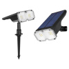 Solárne poháňaná vonkajšia LED lampa na pól 1,8 W 2700/6500K CCT so súmrakovým senzorom Black Masterled Solárne poháňaná vonkajšia LED lampa na pól 1,8 W 2700/6500K CCT so súmrakovým senzorom Black Masterled