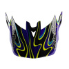 Troy Lee Designs TLD D4, šilt - Torched Black/Purple Troy Lee Designs TLD D4, šilt - Torched Black/Purple