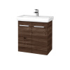 Dreja Kúpeľňová skriňa DOOR SZD2 60 - D25 Teak / Úchytka T03 / D25 Teak Dreja Kúpeľňová skriňa DOOR SZD2 60 - D25 Teak / Úchytka T03 / D25 Teak