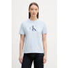 Calvin Klein Jeans tričko dámske bavlnené LV047B865G modrá XL Calvin Klein Jeans tričko dámske bavlnené LV047B865G modrá XL