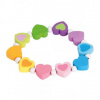 Bino Náramek duhový srdíčka Bino Náramek duhový srdíčka