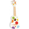 Janod Drevené ukulele Confetti so reálnym zvukom 4 struny Janod Drevené ukulele Confetti so reálnym zvukom 4 struny