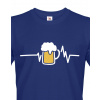 Pánské tričko s potiskem pivo, Barva Modrá, Velikost 2XL Bezvatriko.cz 0193 Pánské tričko s potiskem pivo, Barva Modrá, Velikost 2XL Bezvatriko.cz 0193
