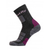 Outdoorové Ponožky Premium Magenta Meatfly|S Outdoorové Ponožky Premium Magenta Meatfly|S