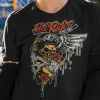Tričko s potlačou HELL RIDER Pánsky Čierna 4XL Tričko s potlačou HELL RIDER Pánsky Čierna 4XL