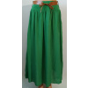 Dlhá letná sukňa s vreckami- zelená Dlhá letná sukňa s vreckami- zelená