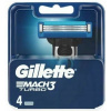 Gillette Mach 3 Turbo náhradná hlavica 4 ks Gillette Mach 3 Turbo náhradná hlavica 4 ks