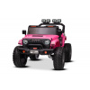 Elektrické autíčko Beneo Motors OFFRIDE 4x4² Dvojmiestne 24V, ružové, MP3 Prehrávač s USB/AUX vstupom, Pohon 4x4, Lítiová Batéria, EVA kolesá s odpružením, Diaľkový ovládač, LED Svetlá Elektrické autíčko Beneo Motors OFFRIDE 4x4² Dvojmiestne 24V, ružové, MP3 Prehrávač s USB/AUX vstupom, Pohon 4x4, Lítiová Batéria, EVA kolesá s odpružením, Diaľkový ovládač, LED Svetlá