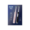 Oral-B Electric Toothbrush Pro 1 Duo Pack, Black/ Pink EU 20171050 Oral-B Electric Toothbrush Pro 1 Duo Pack, Black/ Pink EU 20171050