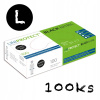 ČIERNE NITRILOVÉ RUKAVICE UNIPROTECT L 100KS ČIERNE NITRILOVÉ RUKAVICE UNIPROTECT L 100KS