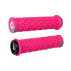 Odi Gripy MTB Vanquish, v2.1 Lock-On, MTB, Closed End, Pink / Grey Odi Gripy MTB Vanquish, v2.1 Lock-On, MTB, Closed End, Pink / Grey