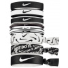 Súprava gumičiek NIKE Hairbands 9-pack Black-White-Black Súprava gumičiek NIKE Hairbands 9-pack Black-White-Black