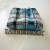 Podsedák káro modré - Patricius Podsedák káro modré - Patricius