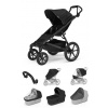 Kočík Thule Urban Glide 4-wheel čierny + madlo + pláštenka + sieťka + vanička + pláštenka na vaničku + sieťka na vaničku Kočík Thule Urban Glide 4-wheel čierny + madlo + pláštenka + sieťka + vanička + pláštenka na vaničku + sieťka na vaničku