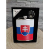 Ploskačka Slovensko s vlajkou a štátnym znakom 236 ml Ploskačka Slovensko s vlajkou a štátnym znakom 236 ml