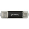 Intenso Twist Line USB flash disk 128 GB antracitová 3539491 USB-A, USB-C®, USB 3.1 Intenso Twist Line USB flash disk 128 GB antracitová 3539491 USB-A, USB-C®, USB 3.1
