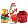 Vianočný set Pralinky LINDOR Medvedík Teddy Mikuláš z mliečnej čokolády Vianočný set Pralinky LINDOR Medvedík Teddy Mikuláš z mliečnej čokolády