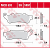 TRW LUCAS MCB693SRM TRW ZF BRZDOVÉ DOŠTIČKY KH281 SINTER HONDA FES 125/150 PANTHEON '98-'06, FES 250 FORESIGHT '98-'05 FRONT TRW LUCAS MCB693SRM TRW ZF BRZDOVÉ DOŠTIČKY KH281 SINTER HONDA FES 125/150 PANTHEON '98-'06, FES 250 FORESIGHT '98-'05 FRONT