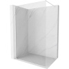 Mexen Kioto-X sprchová stena Walk-in 140 x 200 cm, priehľadná 10 mm, biela - 800-140-101-20-00-X Mexen Kioto-X sprchová stena Walk-in 140 x 200 cm, priehľadná 10 mm, biela - 800-140-101-20-00-X
