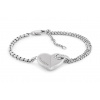 Tommy Hilfiger Pôvabný oceľový náramok so srdiečkom Bold Heart 2780928 Tommy Hilfiger Pôvabný oceľový náramok so srdiečkom Bold Heart 2780928